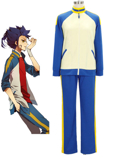 Inazuma.Eleven.Go Raimon Soccer team Winter Uniform Cosplay Costume